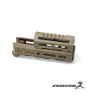 5KU AK Short M-LOK Handguard for GHK AK GBB