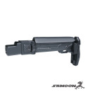 5KU KPYK Style Adjustable Telescopic Folding Stock For GHK AKM V3 GBBR
