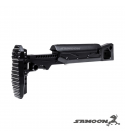 5KU Folding Telescopic Buttstock w/ Cheek Riser for GHK AK V2 GBB