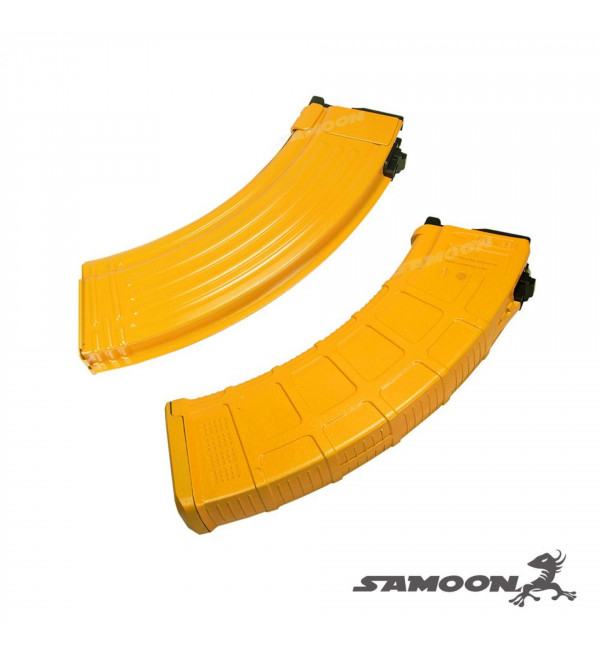 SAMOON Customized GHK GKM V3 Gas / AK GMAG Magazine Banana Style