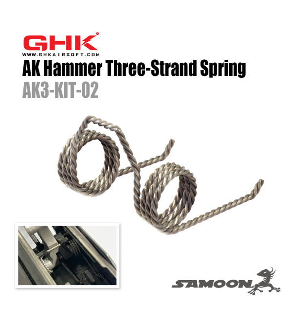 【GHK AK V3 Spare Parts】AK Hammer Three-Strand Spring (AK3-KIT-02)