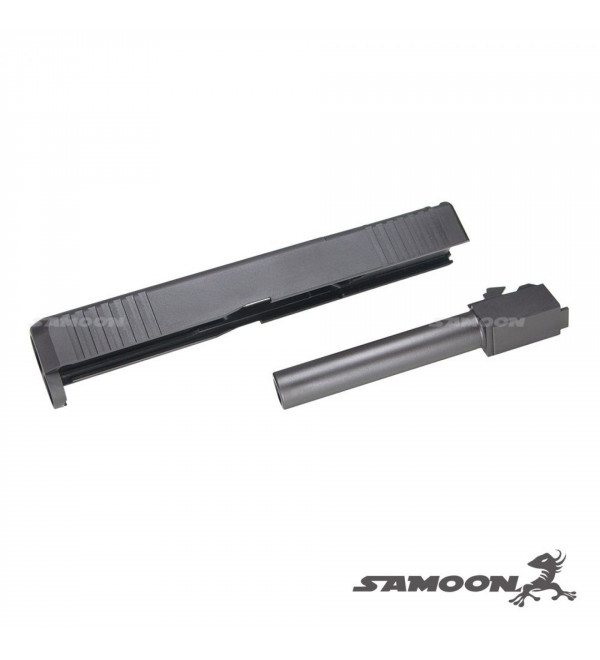 BFA Steel Slide and Outer Barrel Kit For GHK G17 Gen5 MOS