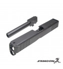 SAMOON customized GHK G17 Gen 5 MOS χ BFA steel slide & barrel kit