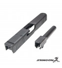 BFA Steel Slide and Outer Barrel Kit For GHK G17 Gen5 MOS