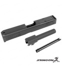 BFA Steel Slide Outer Barrel Set for GHK G45 Gen5 MOS GBB
