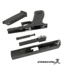 SAMOON customized GHK G17 Gen5 V2 MOS χ BFA steel slide & barrel kit