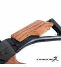 GHK 553 GBBR Customized 3-round Burst Mode with engraved Version with Wood Grain Style by SAMOON