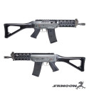 GHK 553 GBBR Tactical Rail Customized 3-round Burst Model Version with Engraved Version by SAMOON