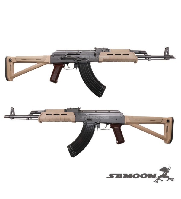 GHK AKM V3 SAMOON Customized Engraving Receiver Version W/ MOE Style Handguard