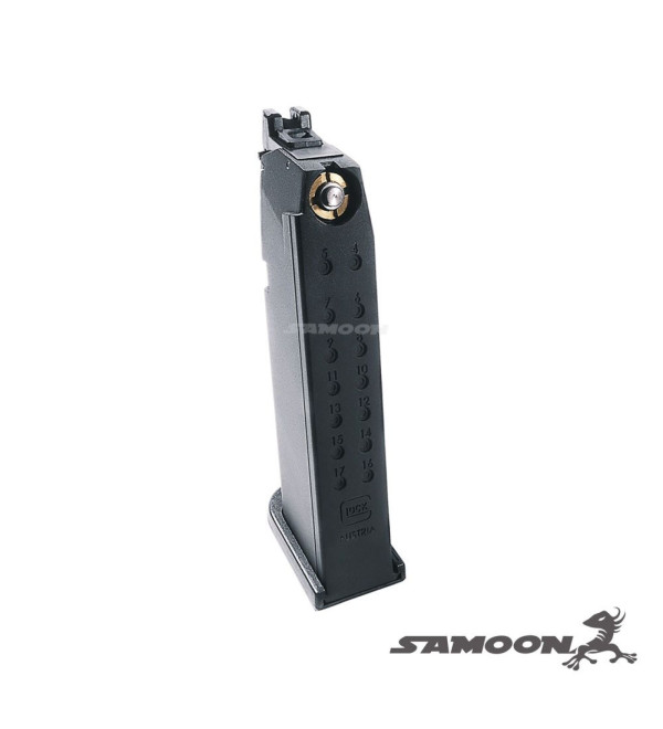 GHK 20rds Gas Magazine V2 for G17 Gen5 /G45 GBB Pistol (GHK GLOCK V2 GBB System)
