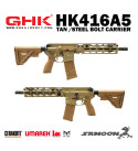 GHK HK416A5 V3 System GBBR Tan Steel Bolt Carrier Ver.
