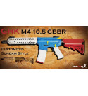 GHK MK18 MOD1 GBBR Customized MOBILE SUIT GUNDAM Style