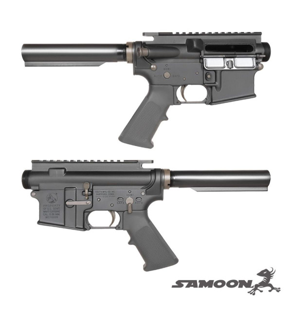 GHK 6061-T6 M4 Forging Receiver set W/ Fire Control Set Buttstock rod Grip