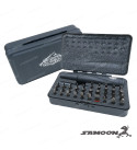 GUN POWER TOOL 37PCS .50 CALIBER BULLET-STYLE｜STANDARD SCREWDRIVER SET