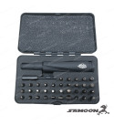 GUN POWER TOOL 37PCS .50 CALIBER BULLET-STYLE｜STANDARD SCREWDRIVER SET