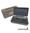 GUN POWER TOOL 37PCS .50 CALIBER BULLET-STYLE｜STANDARD SCREWDRIVER SET