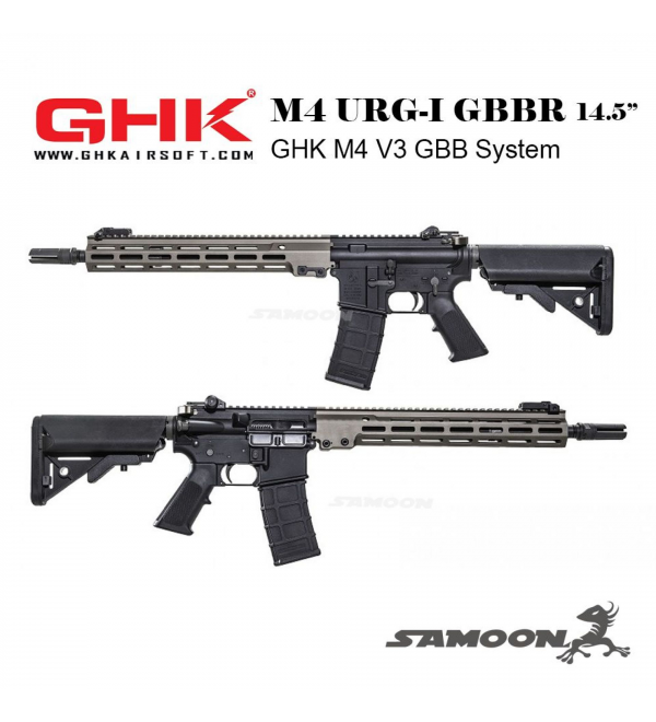 GHK MK16 URG-I V3 GBB 14.5" (GHK M4 V3 GBB System) / Colt Licensed