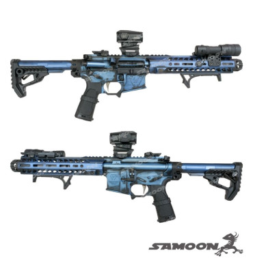 M4 SI Style GBB with anodized paint GHK M4 system M4 SI Style GBB with...
