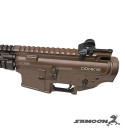 SAMOON Customized GHK MK18 V2 Tan color Receiver Set include MK18 DD Handguard