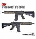 GHK MK18 MOD1 V3 GBBR COLT & DD Licensed