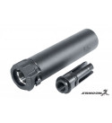 5KU RC1 Silencer 14MM Plus Steel Flash Hider Set