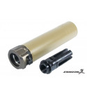 5KU RC1 Silencer 14MM Plus Steel Flash Hider Set