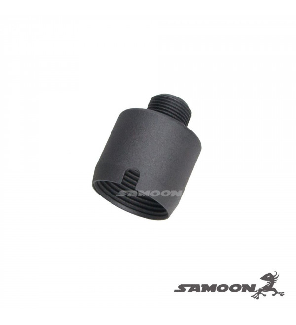 SAMOON Steel Made for 24mm to 14mm Flash Hider Adapter