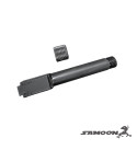 SAMOON CNC Steel Outer Barrel for GHK Glock G17 Gen5 / G45