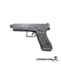 SAMOON CNC Steel Outer Barrel for GHK Glock G17 Gen5 / G45