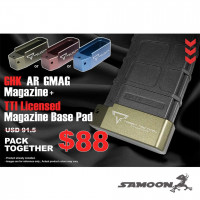 GHK AR V3 GMAG Magazine Plus TTI Licensed Magazine Base Pad Special Pack GHK AR V3 GMAG Magaz...