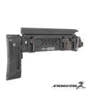【OPEN BOX】 5KU ZenitCo PT-1 GEN2 Style Telescopic Stock for GHK / LCT AK Series – Black