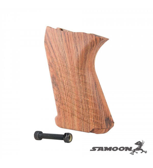 SAMOON customized imitation wood grain water transfer grip For GHK 553 series