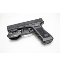 GLOCK 17 with STINGER GUARD MINIMALIST HOLSTER WITH LASER