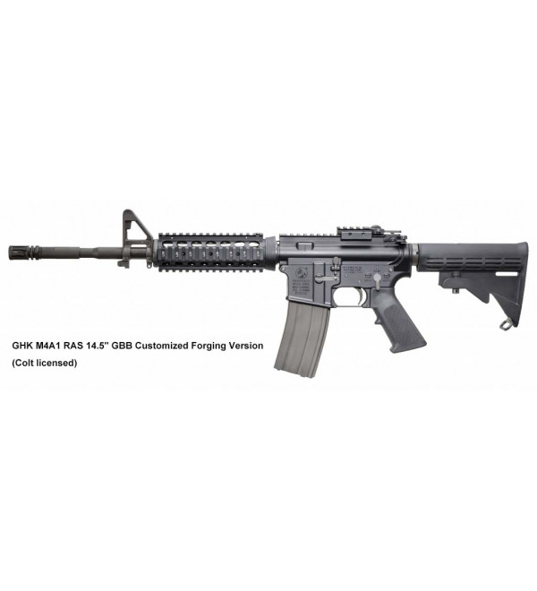 GHK M4A1 RAS GBB Customized Forging Version (Colt licensed)